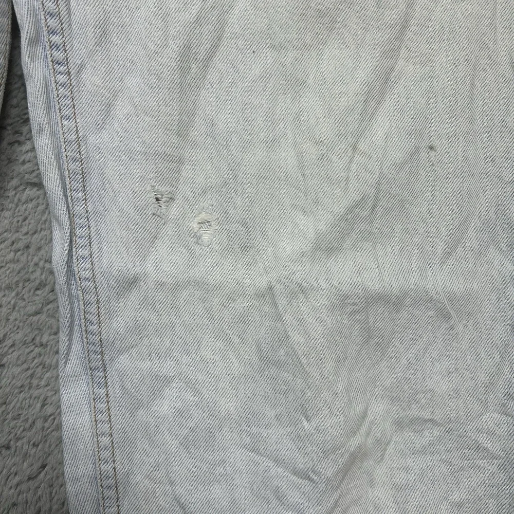 Vintage Levis 550 Jeans Mens 34x34 Relaxed Fit Made USA‎ Holes Stains 90s Denim